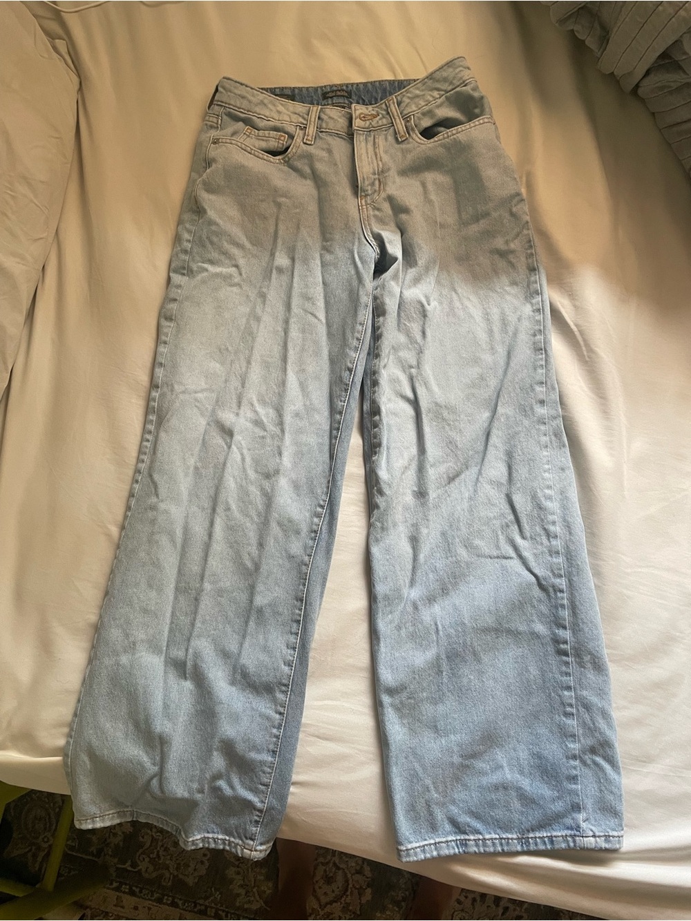 wild fable Light Blue Wide Leg Jeans